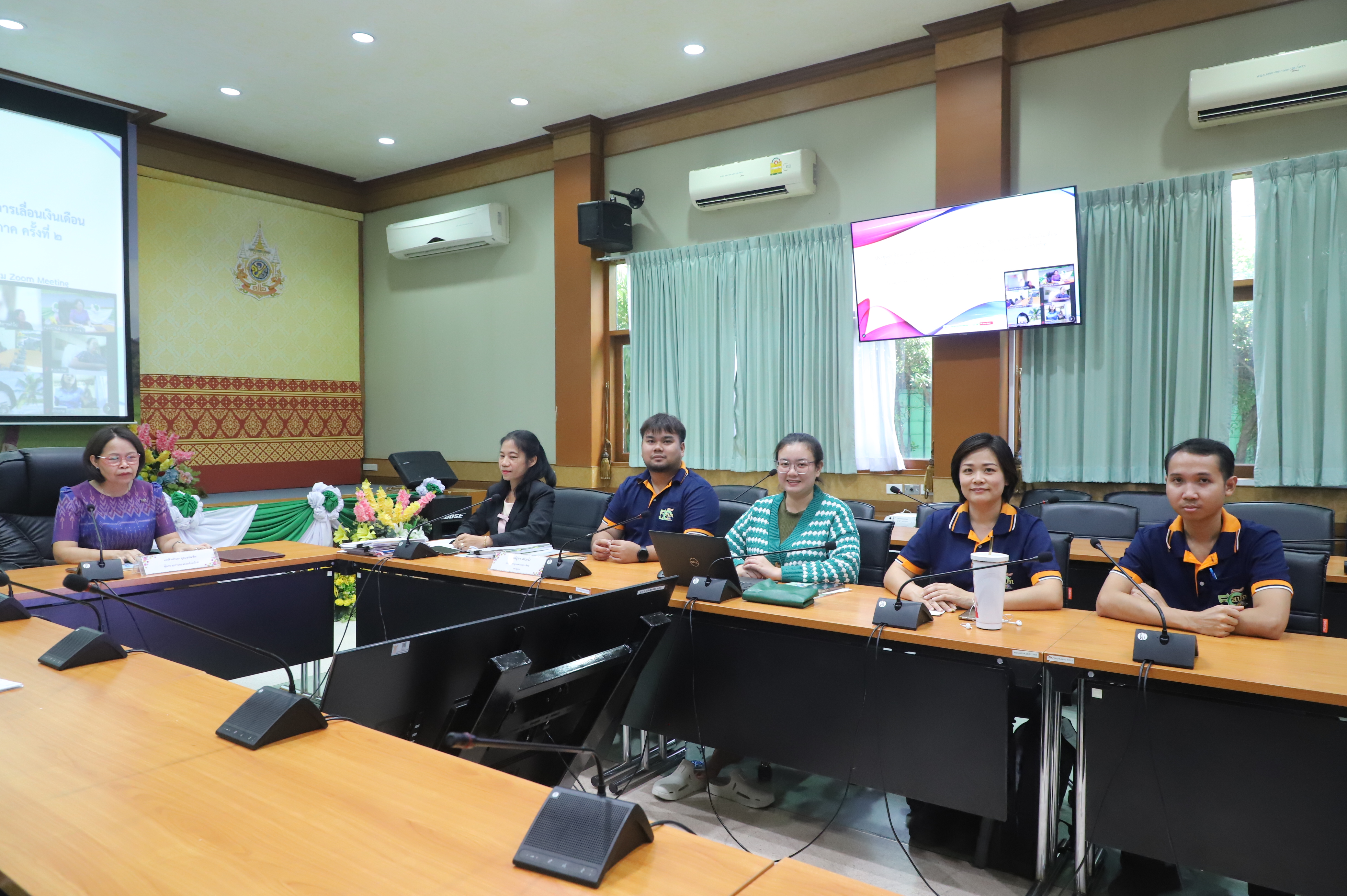 title - กกจ. ประชุมซักซ้อมความเข้าใจ แนวทางการประเมินผลการปฏิบัติราชการและการเลื่อนเงินเดือน ข้าราชการ พนักงานราชการ และลูกจ้างประจำ สังกัด ส.ป.ก. ส่วนกลาง ครั้งที่ 2